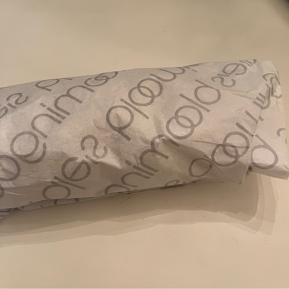 NWOT STAUD Bean Shearling Teddy Bear Cream Shoulder Convertible Bag Clutch Purse - Picture 11 of 12